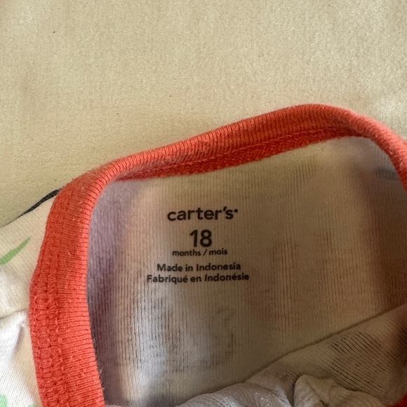 Carter's - Dinosaur Print Kids Pajamas - Multicolor - Picture 4 of 4